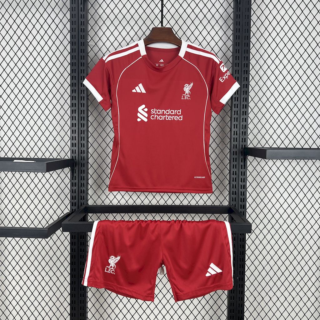 Liverpool Home 2024-25 - Children's Set