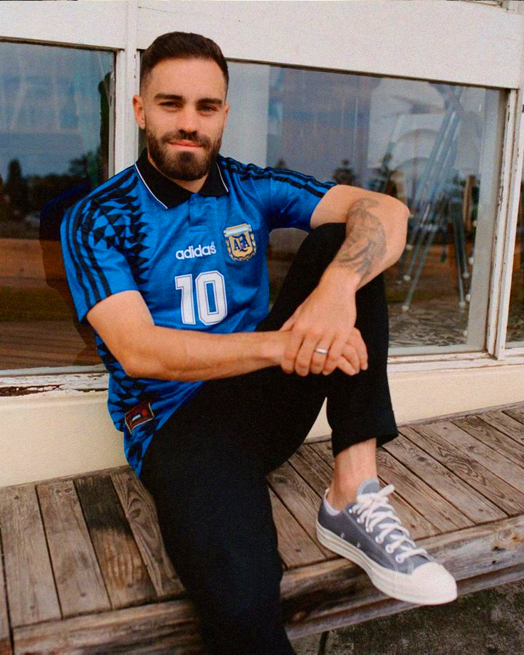 1994 Argentina national team retro soccer shirt 