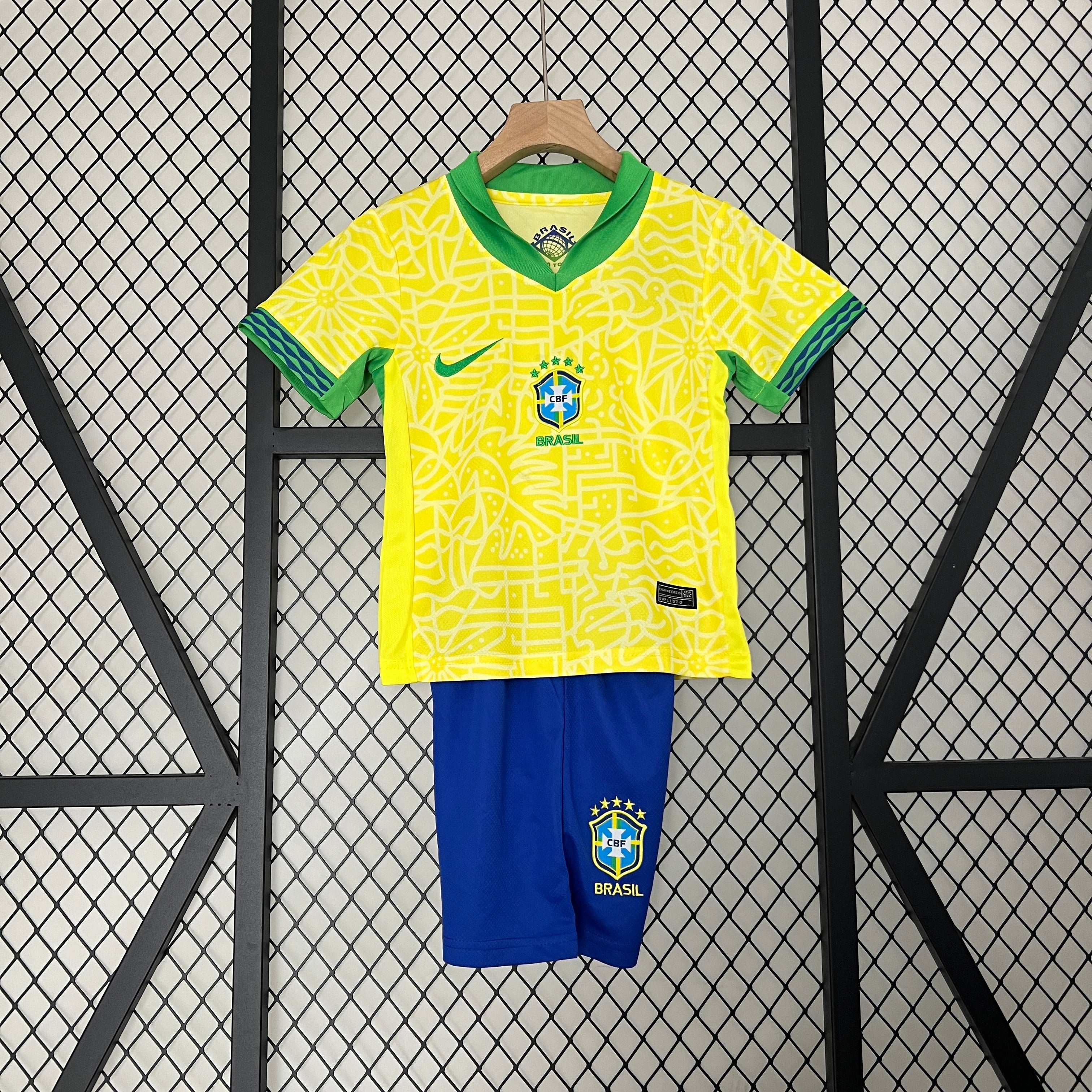 Brazil home 2024-25 - children's set