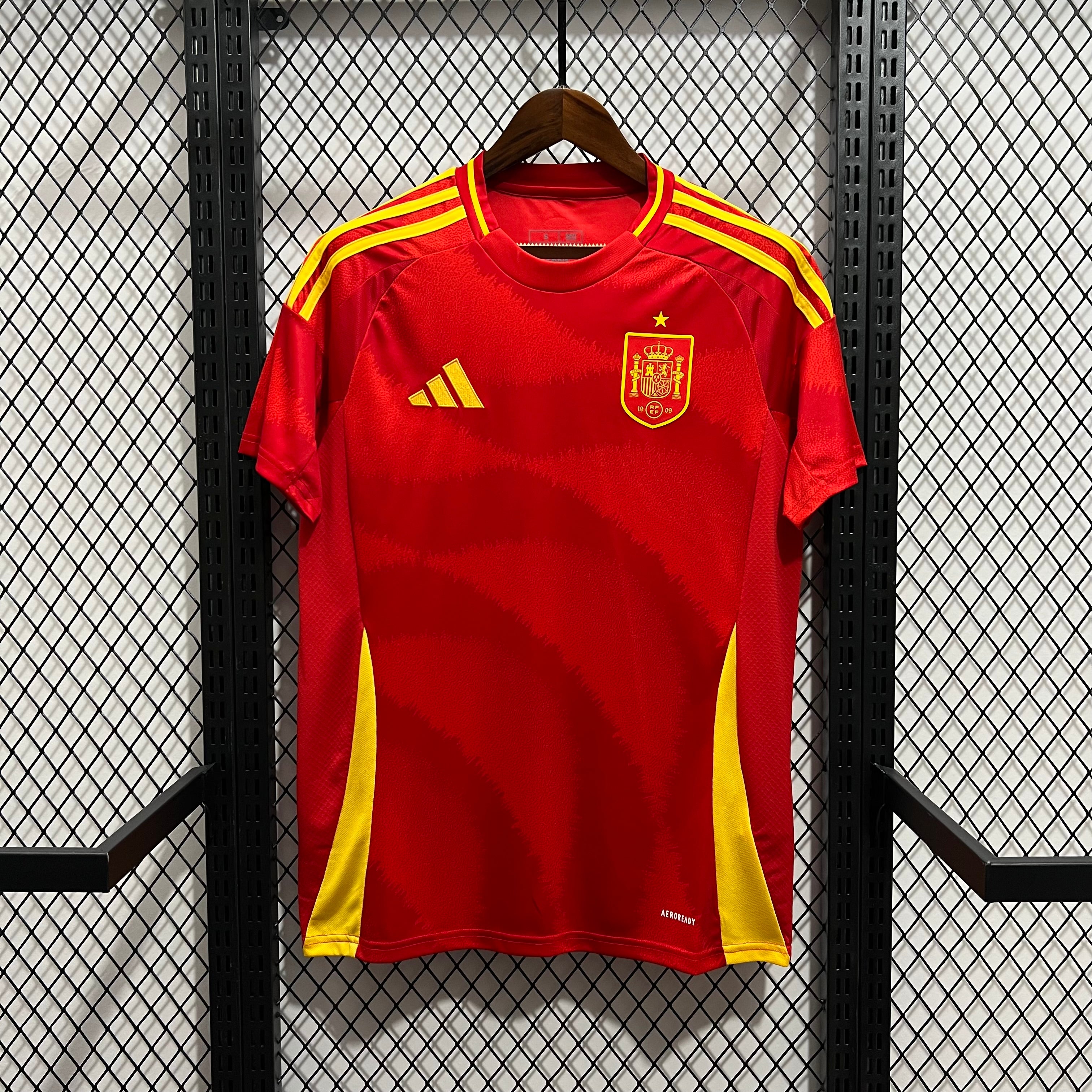 Spain home uniform 2024 euros 