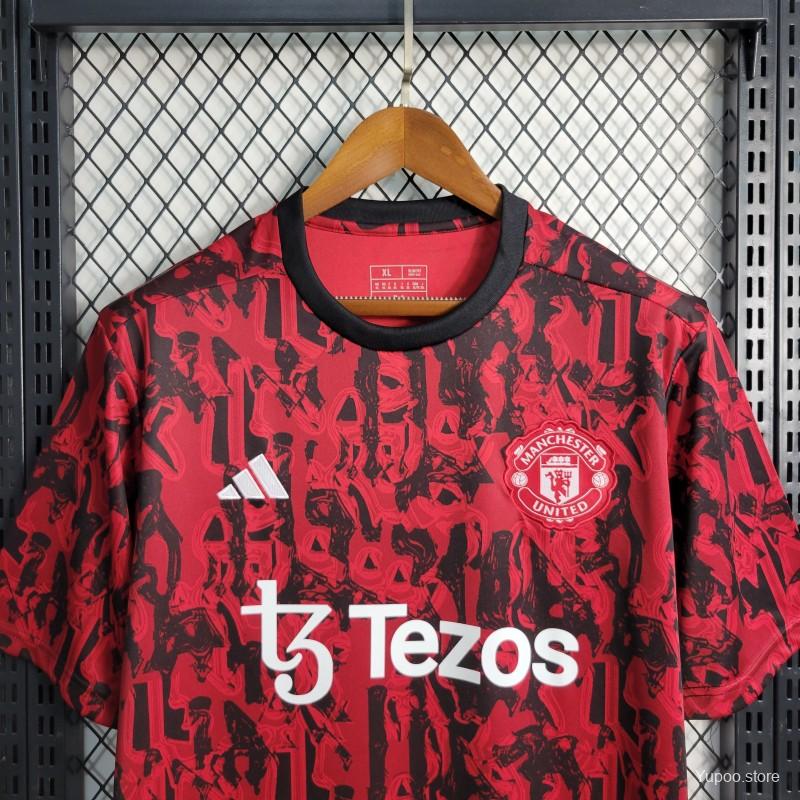 Manchester United 2024 Training Kit 