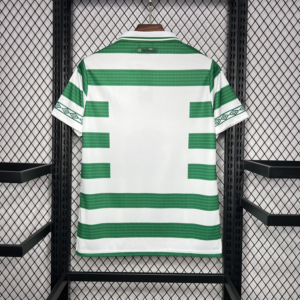 Retro Celtic 1998 football shirt