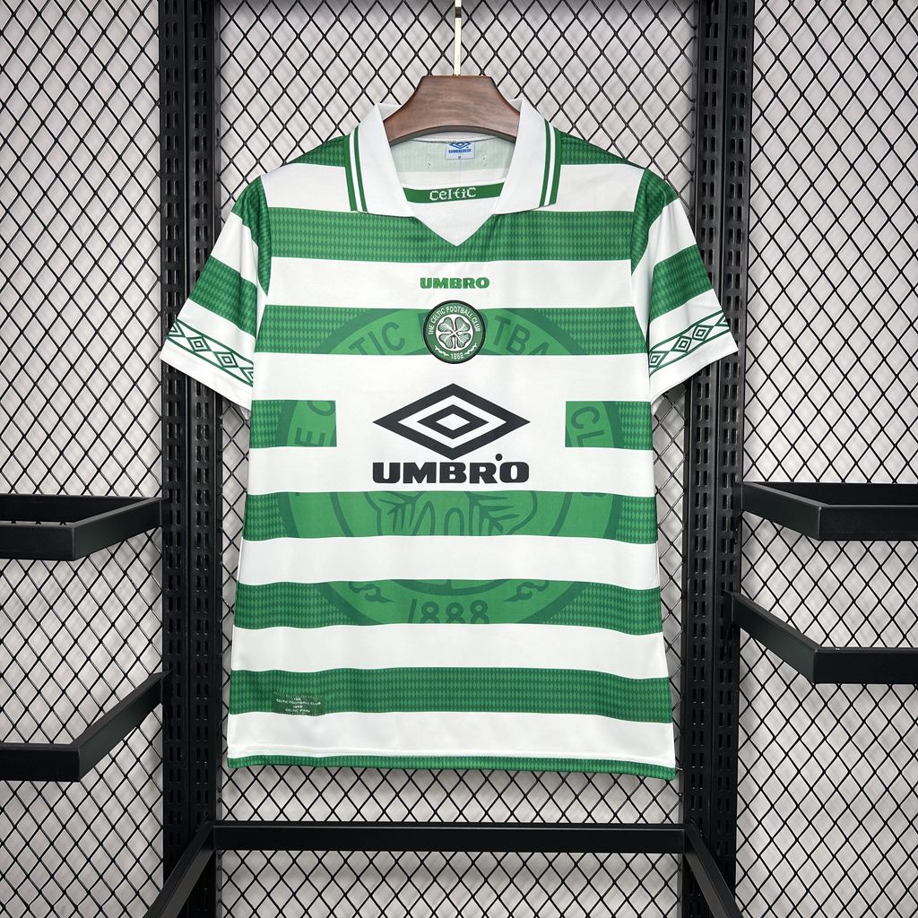 Retro Celtic 1998 football shirt