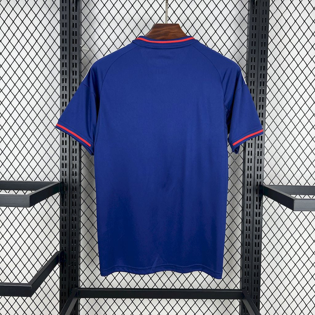 Lyon Olympic home soccer shirt 2024-25