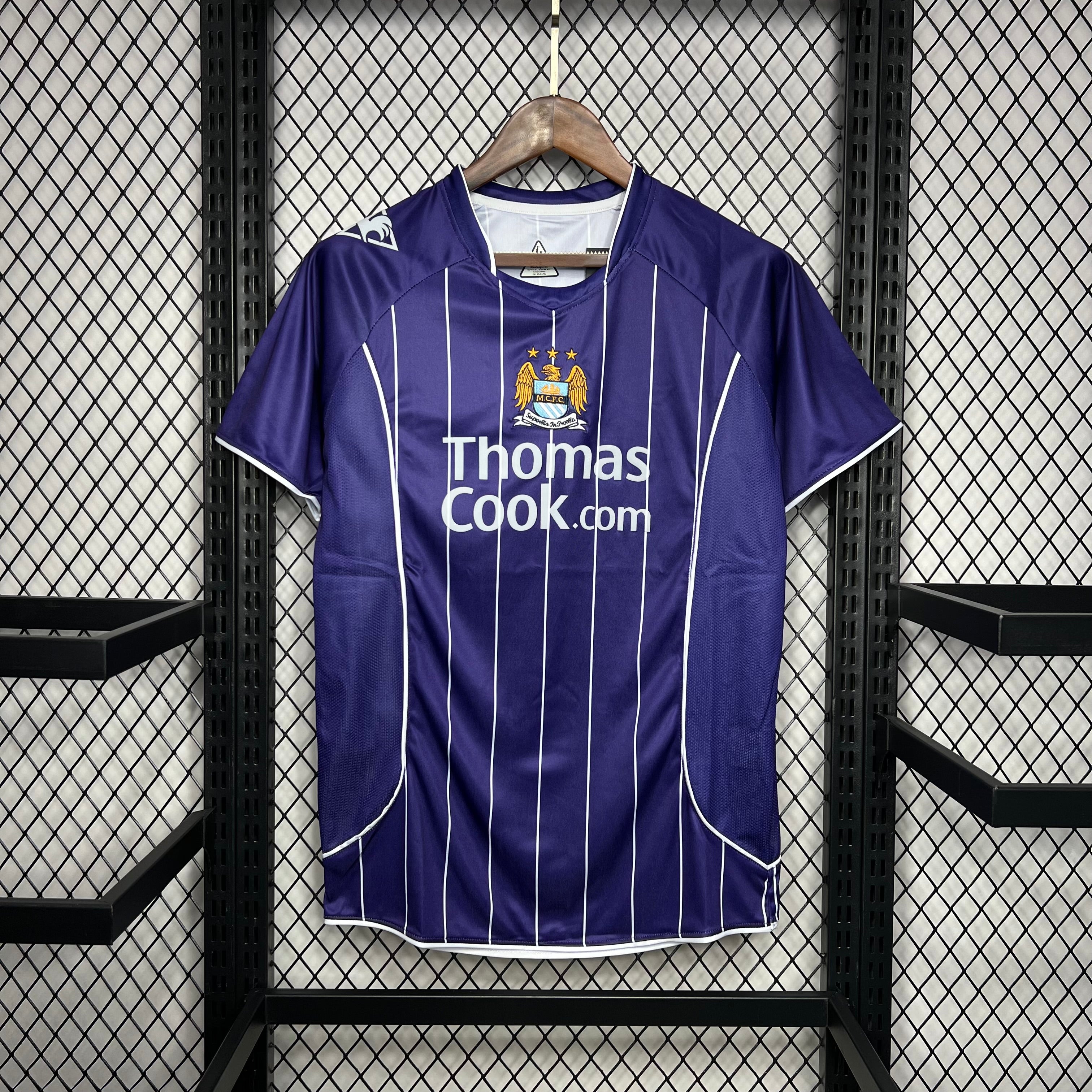 2007 Manchester City Retro Football Shirt