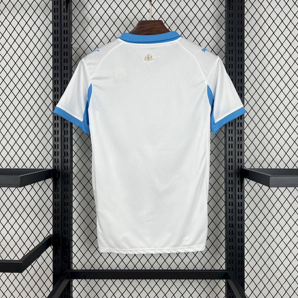 Marseille Olympic soccer jersey away 2024-25