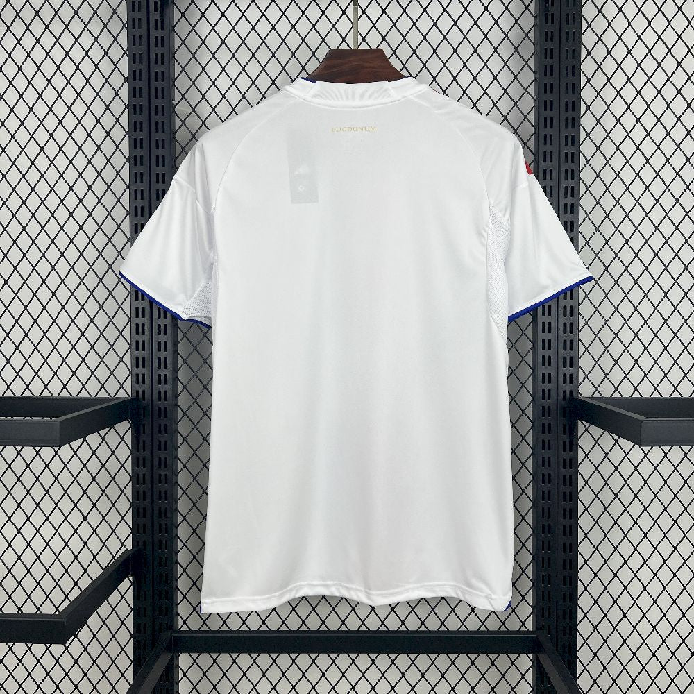 Lyon Olympic home soccer shirt 2024-25