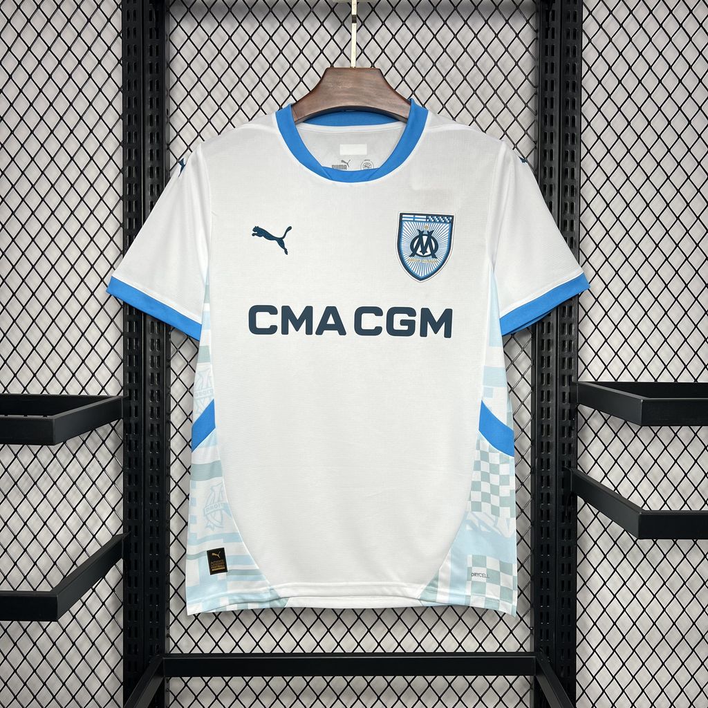 Marseille Olympic soccer shirt 2024-25