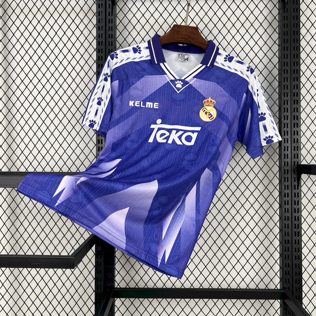 Retro Real Madrid 1996 football shirt