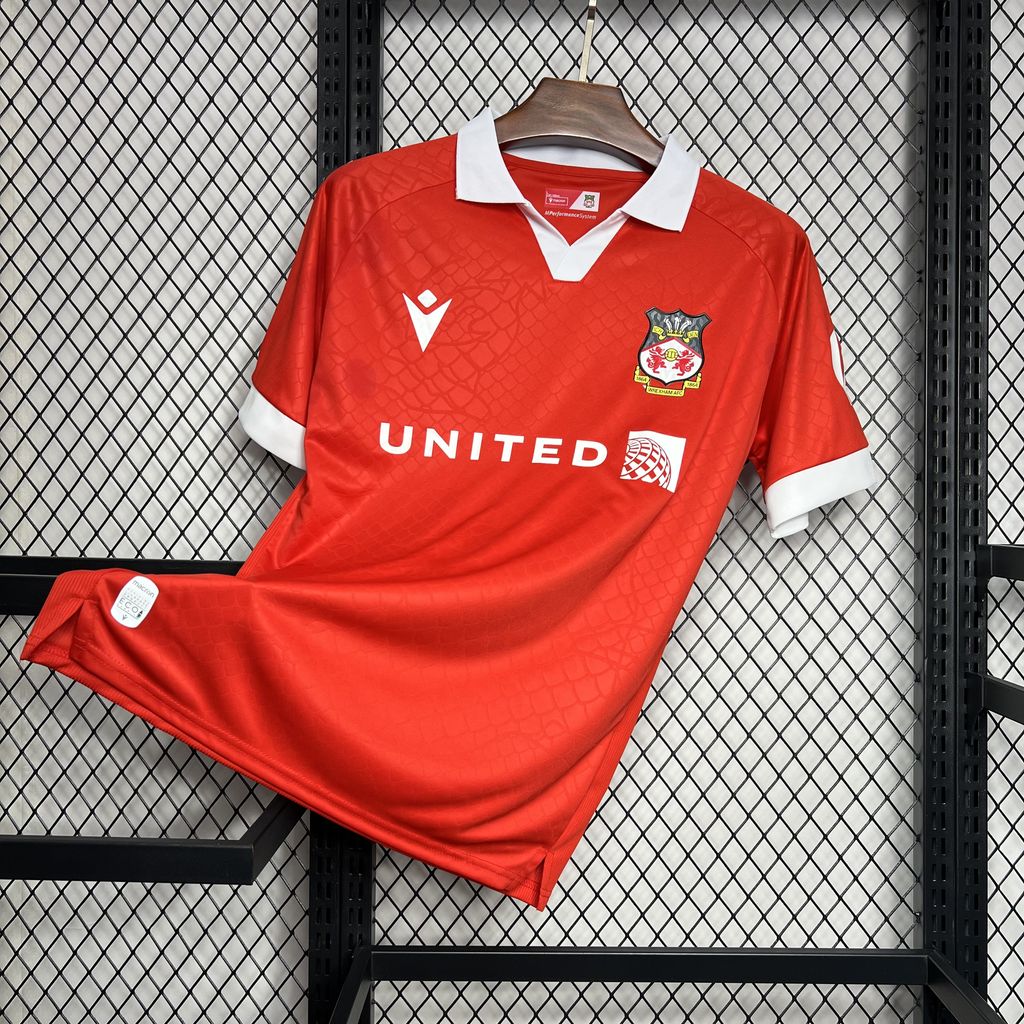 2024-25 Wrexham Home Football Shirts