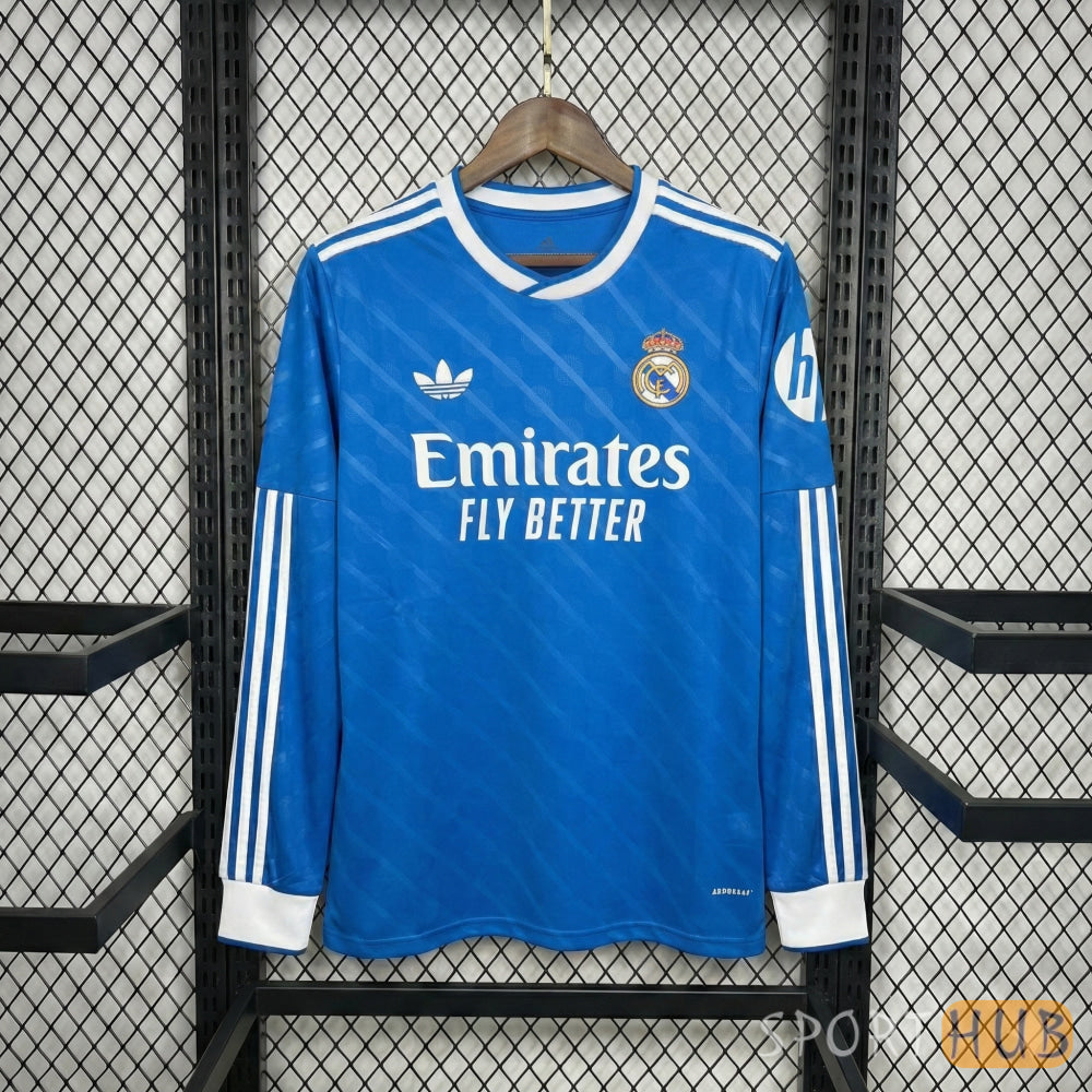 חולצת כדורגל ארוכה ריאל מדריד נטרלית 2025/26