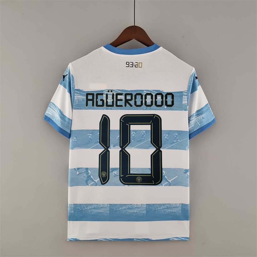 Manchester City special shirt Aguero