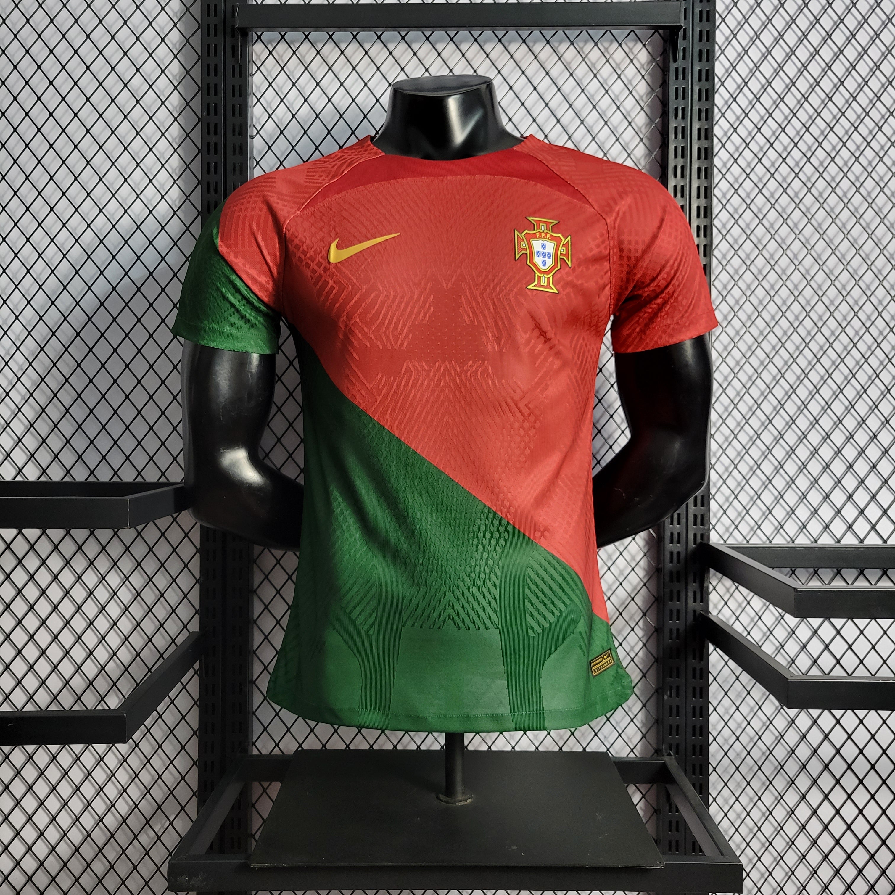 Portugal 2023 home team soccer shirt 