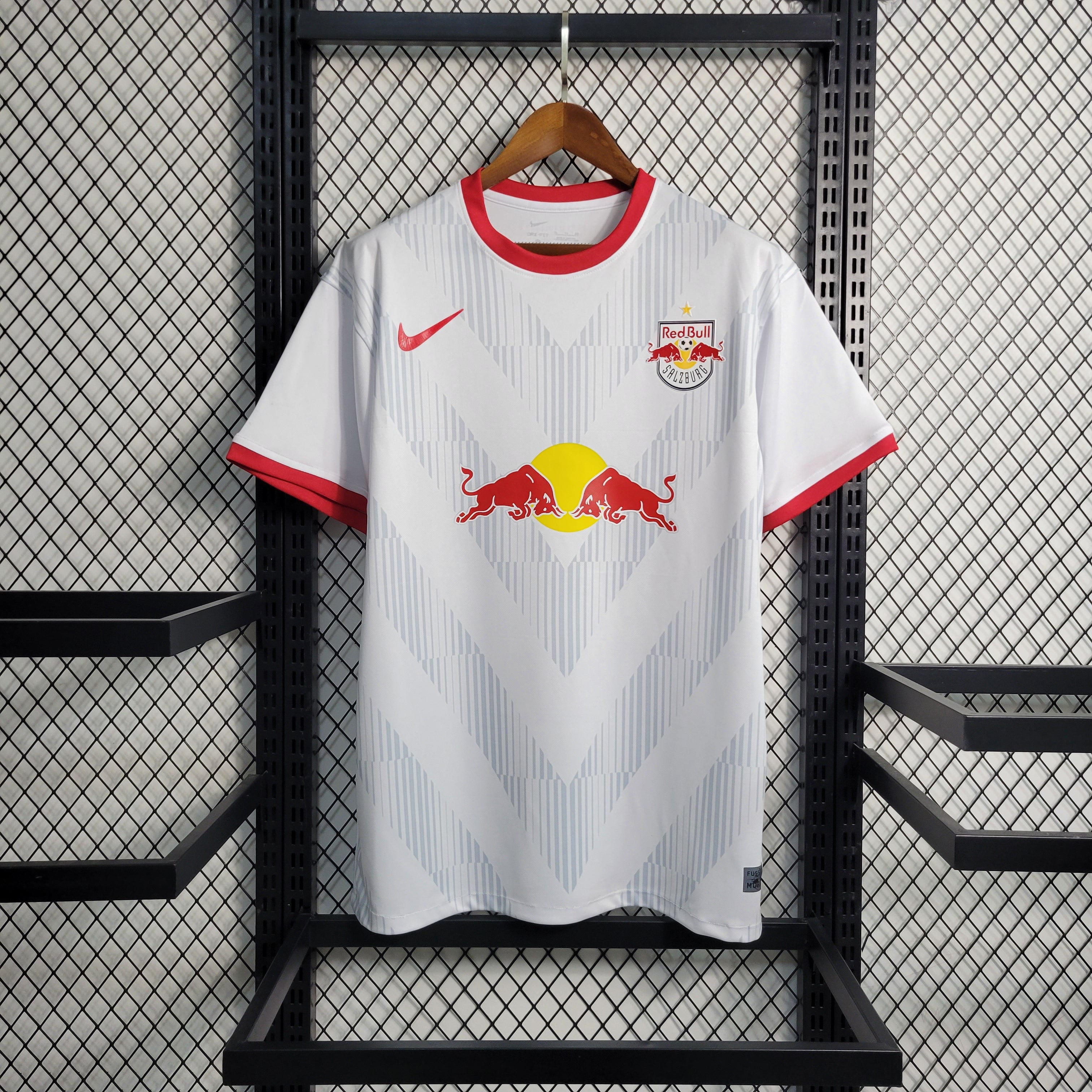 Red Bull Salzburg Home Soccer Shirt 2023 (Oscar Gloch) 